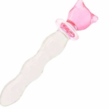 DILDO VIDRIO OSITO 1 DILDO VIDRIO OSITO