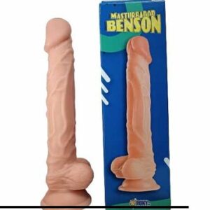 DILDO BENSON MASTURBADOR torso-sexual-pene-con-testiculos-y-ano-r511