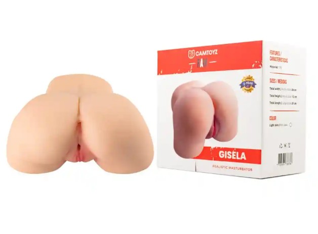 MASTURBADORA REALISTA GISELA 1 MASTURBADORA REALISTA GISELA