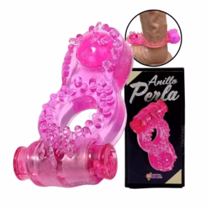 ANILLO SENCILLO VIBRADOR PERLA